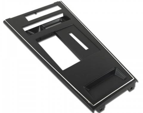 Corvette Shifter Console Trim Plate, Without Power Windows, 1977-1982