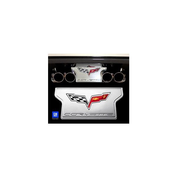 Corvette C6 Billet Exhaust Plate, 20052013 Corvette Depot
