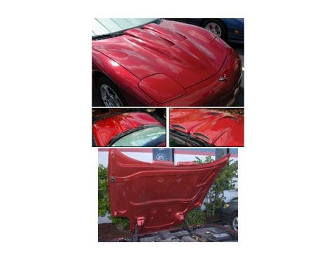 Premier Quality Products, Hood, Cold Air| 39421Q Corvette 1997-2004