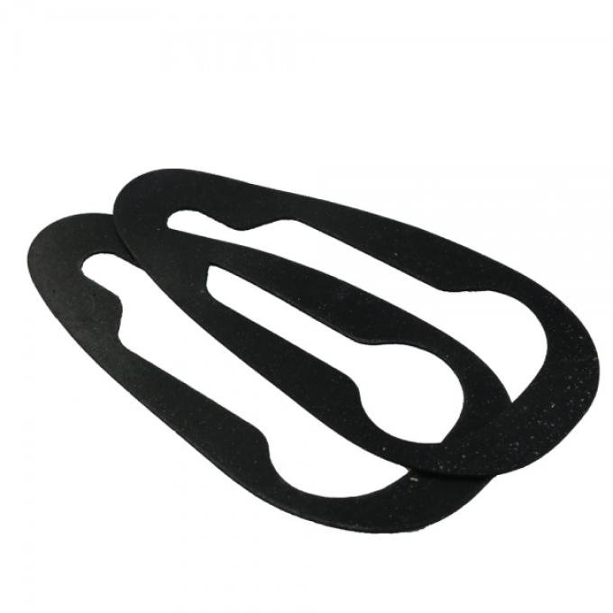 Corvette Convertible Top Lock Gasket, Rear, 1963-1967