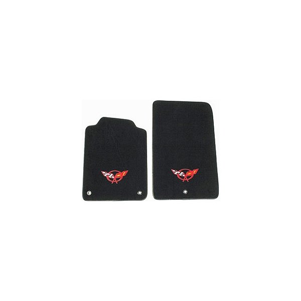 Auto Custom Carpet, Floor Mats, TruVette, With Embroidery 146 Logo 35872 Corvette 19972004