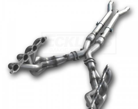 Corvette American Racing Headers 2" x 3" Full Length Headers With X-Pipe & Cats, ZR1 2009-2013