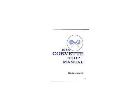 Corvette Service Manual Supplement, 1964