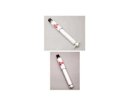 Corvette KYB Shock Absorbers, Gas, Front & Rear, Without Adjustable Suspension, 1989-1996