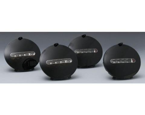 Corvette Taillight Kit, LED, Black Onyx, 2005-2013