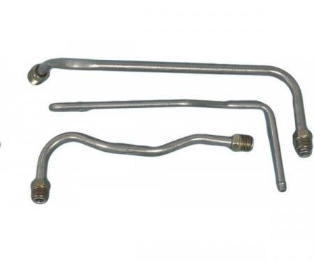 Corvette Fuel Line Set, Pump To Carburetor, For Cars With 390hp Engine, 1969