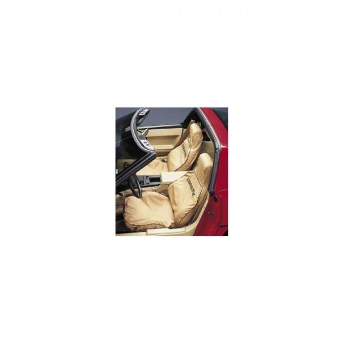 Covercraft Slipcovers, Black, "Seat Saver"| SS588PCBK Corvette 1984-1988