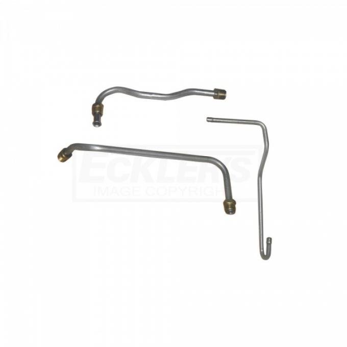 Corvette Fuel Pump Lines To Carburetor, 300 Or 350 HP, One Line, L-48 Or L-82 1970-1976