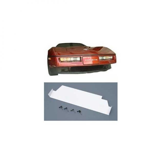 Corvette Performance Air Dam, Front, Lower, Black, Big Mouth, 19841989
