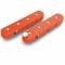 Holley Vintage Series Finned Tall LS Valve Covers, Orange | 241-141 1997-2013