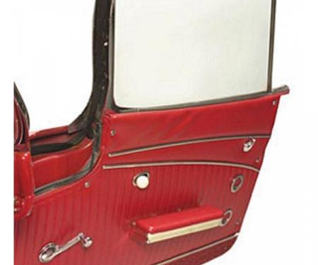 Corvette Door Glass, Non Date-Coded, 1956-1962