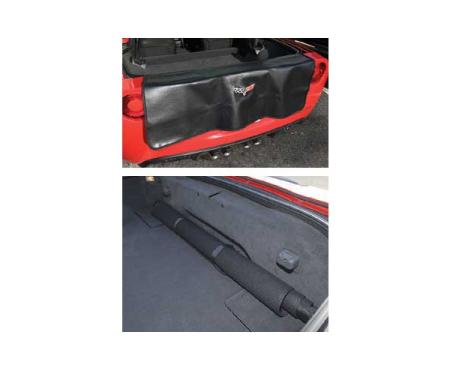 Corvette Rear Bumper Protector, With C6 Logo, 2005-2013