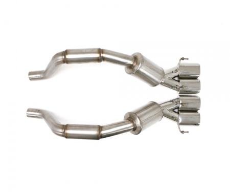 Corvette B&B Exhaust System, C6 Z06/ZR1 Bullet Quad Oval, 2006-2013