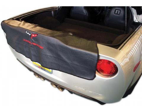 CA 2005-2013 Chevrolet Corvette Embroidered Rear Bumper Bib 43709