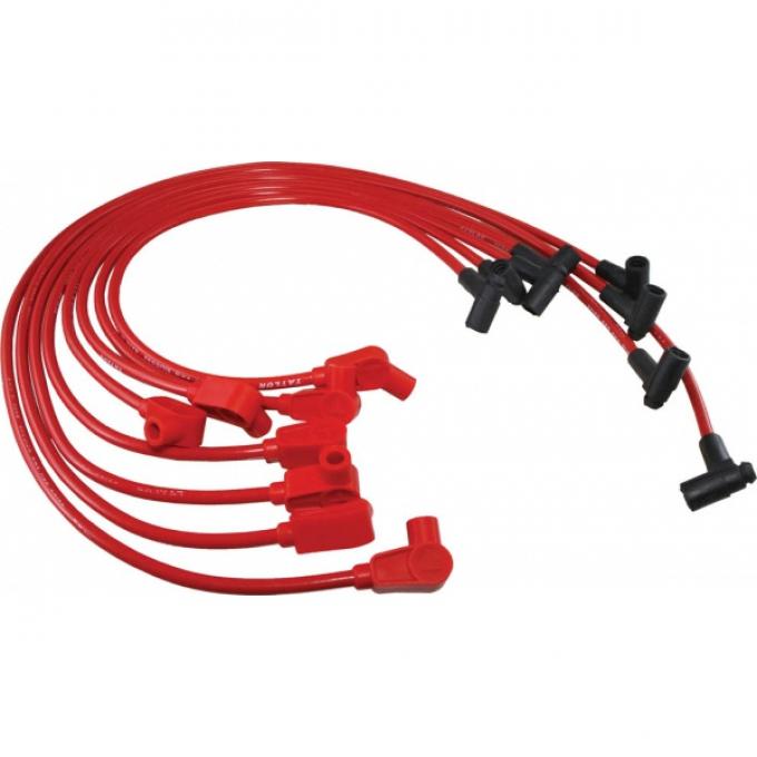 Corvette Spark Plug Wires, Red, Spiro-Pro, Taylor, 1984