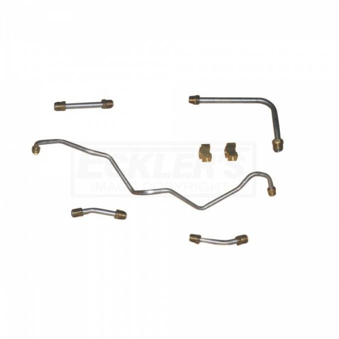 Corvette Fuel Pump Lines To Carburetor, L-88, Three Line, One Y-Block 1968-1969