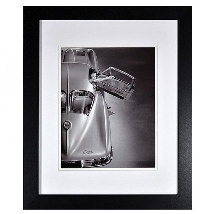 Corvette Split Window Stingray Historical Framed Wall Print