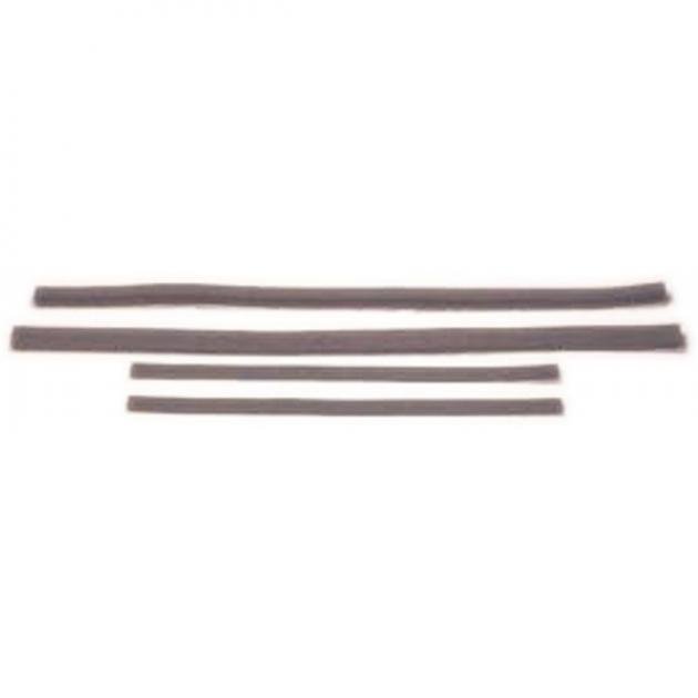 Corvette Fan Shroud Seal Kit, Small Block, With Plastic Shroud, 1969