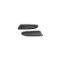 CA 1997-2004 Chevrolet Corvette Leather Armrest Pads