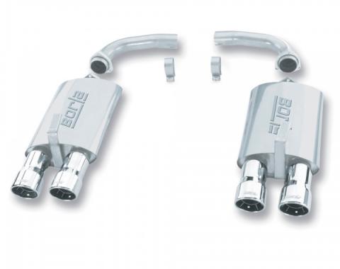 Borla Exhaust System Performance Mufflers With 3" Round Inter-Cooled Outlets| 11134 Corvette 1984-1990