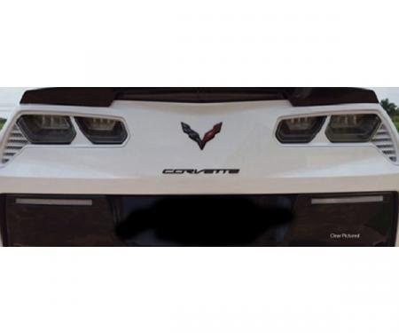 Corvette - Rear Bumper Reflector Marker Lights, Smoked, 2014-2016