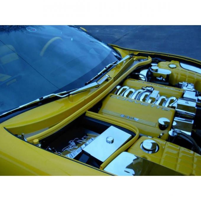 Corvette Weatherstrip Kit, Engine Compartment, Yellow, 1997-2004