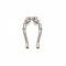 Corvette B&B Exhaust System, C6 Z06/ZR1 Bullet Quad Oval, 2006-2013