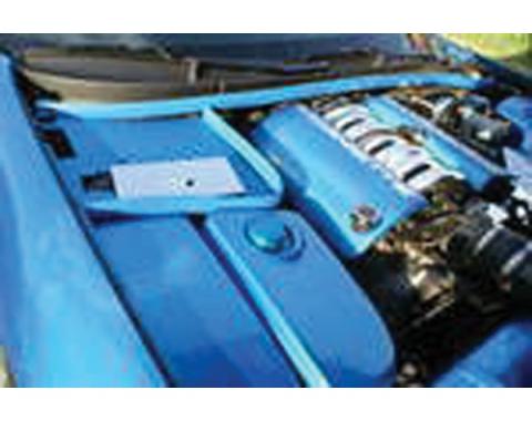 Corvette Weatherstrip Kit, Engine Compartment, Nassau Blue,1997-2004