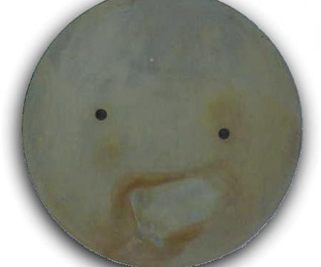 Corvette Gas Door Plate, 1977