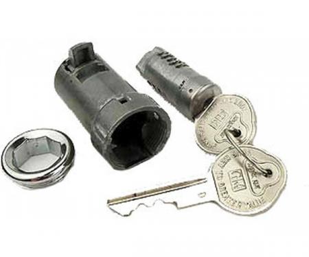 Max Performance Glove Box Lock & Original Keys, Concours Correct| PY182V Corvette 1956-1962