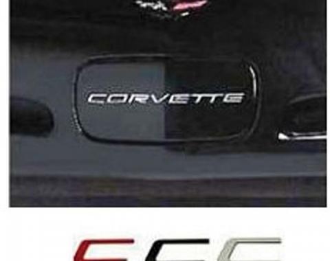 Corvette Bumper Lettering Kit, Front, 1997-2004
