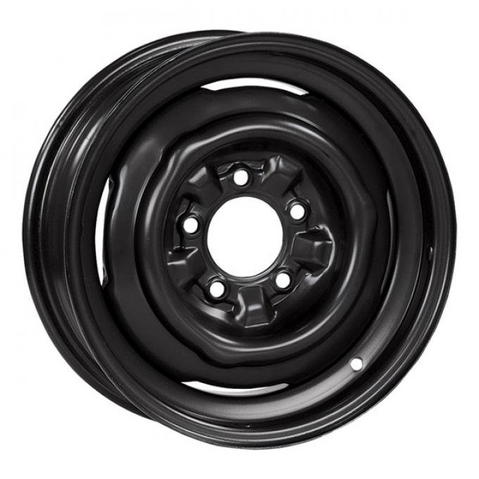 Corvette OE Style Steel Wheel, For Use With Disc Brake Conversion, 15" X 5" With 2-3/4" Backspacing,1953-1962