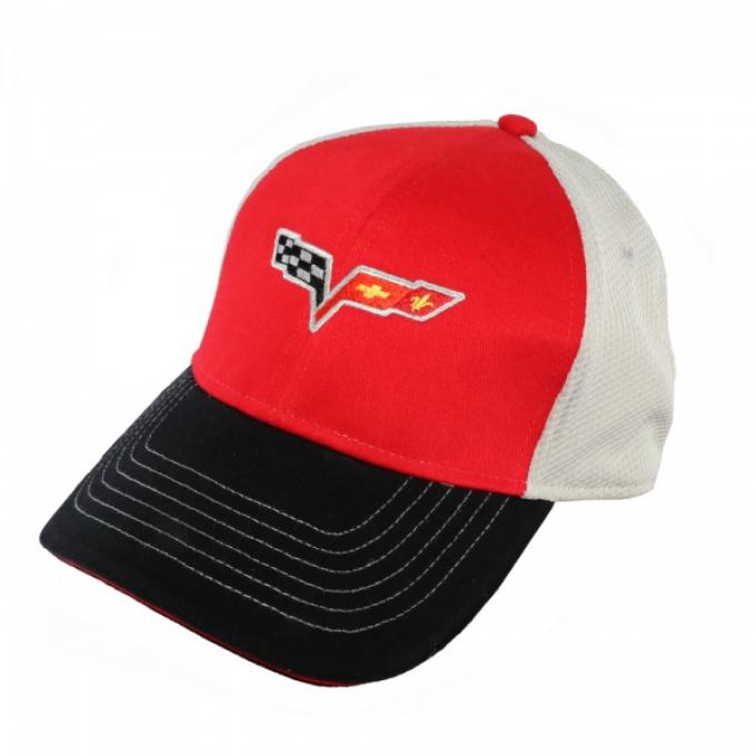 C6 Twill And Soft Mesh Cap