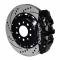 Corvette Wilwood Aero4 Rear 14" Brake Kit, 4-Piston Caliper Drilled & Slotted Rotors, 2014-2016
