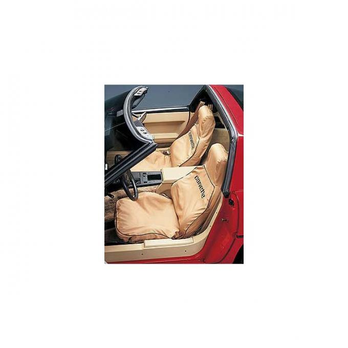 Covercraft Slipcovers, Taupe, "Seat Saver"| SS588PCTN Corvette 1984-1988