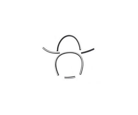 Corvette Emission Hose Kit, 300/350 HP, 1970