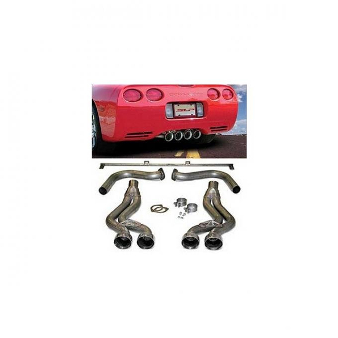 Corvette SLP "Loud Mouth" Exhaust Set, 1997-2004