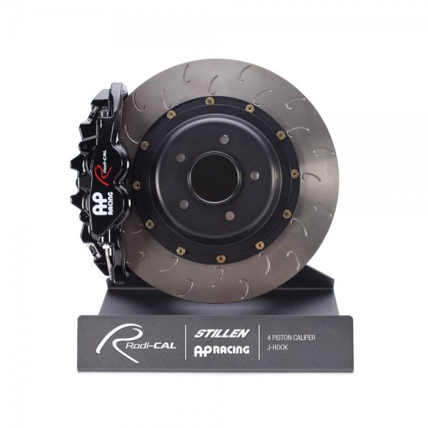 Corvette Stingray AP Racing RadiCAL Rear Brake Kit, 4Piston Caliper & JHook Rotors, 20142017