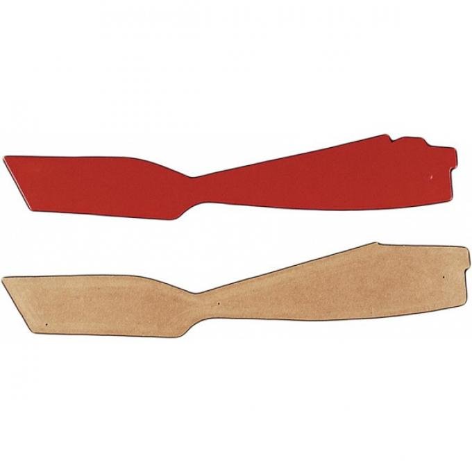 CA 1977 Chevrolet Corvette Shift Console Side Panels