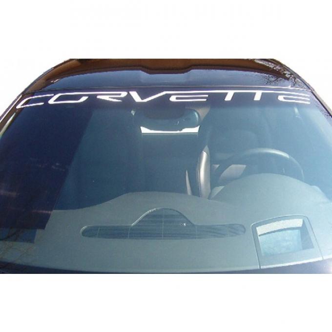 Corvette C6 Windshield Banner Decal, 2005-2013