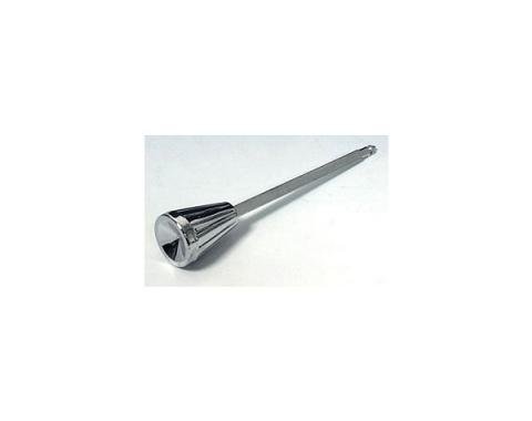 Corvette Headlight Switch Knob, With Rod, 1961-1962