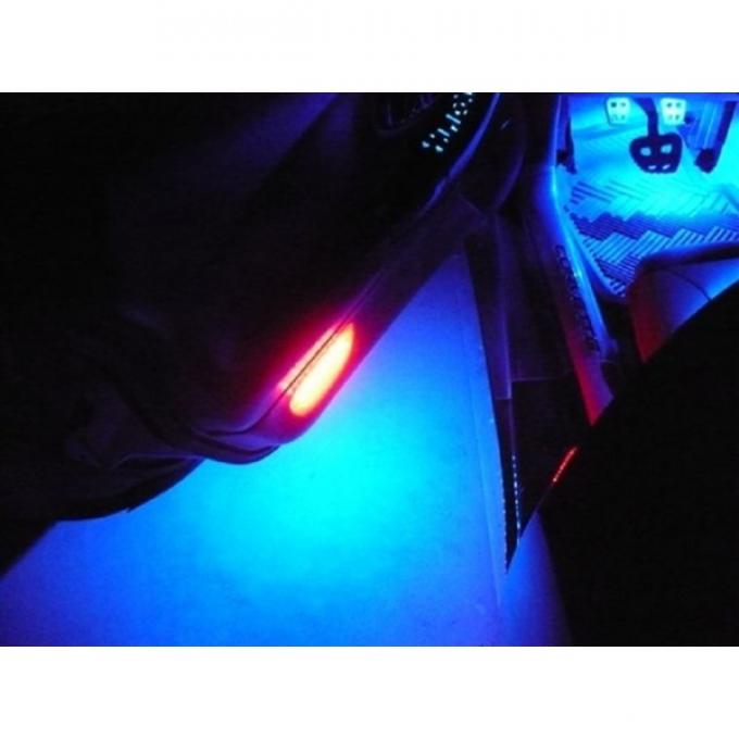 Corvette Under Door Bright LED Kit, 1997-2004