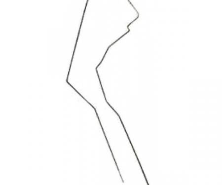 Corvette Stainless Steel Fuel Tank  Return Line,Right Side,1975-1977