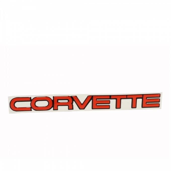 Corvette Rear Bumper Letters, 1984-1990