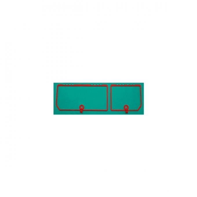 CA 1979-1982 Chevrolet Corvette Rear Compartment Unit Door Frames 2 Piece