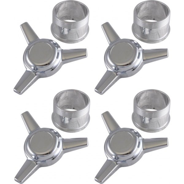 Corvette Spinner Kit, for Factory Aluminum Wheels, 19761982 Corvette Depot