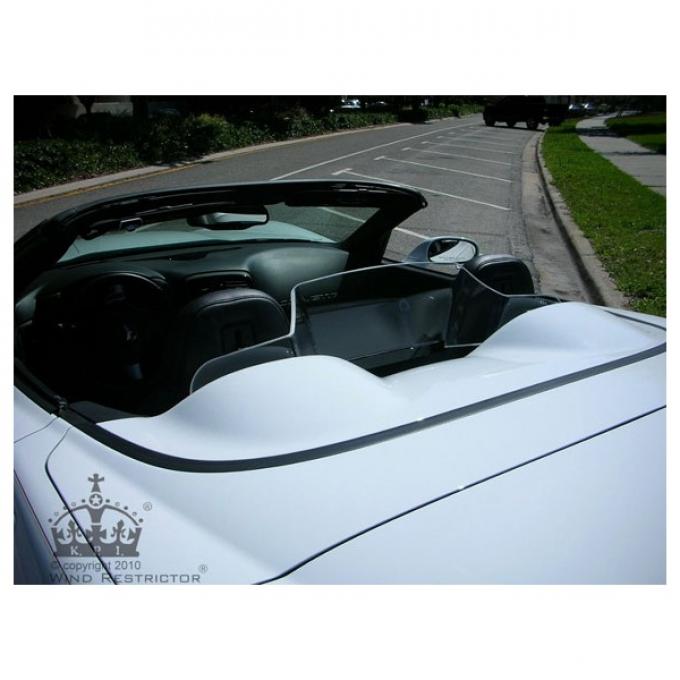 Corvette Wind Restrictor, Clear Or Tinted, Convertible, 2005-2013