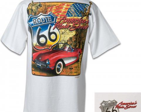 T-Shirt, Route 66 Shield