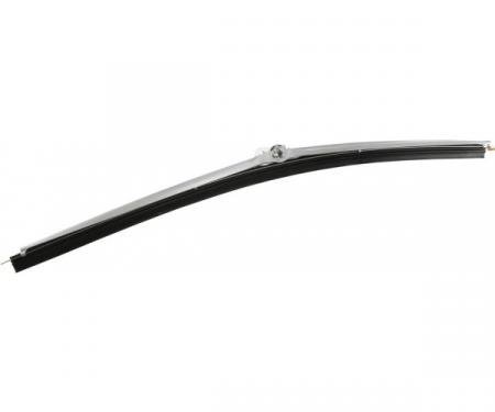 Corvette Satin Finish Windshield Wiper Blade with Insert, 1968-1982