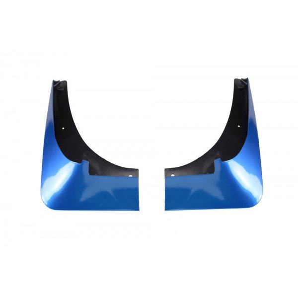 Corvette Splash Guards, Altec, Front, Supersonic Blue, 2012 Corvette